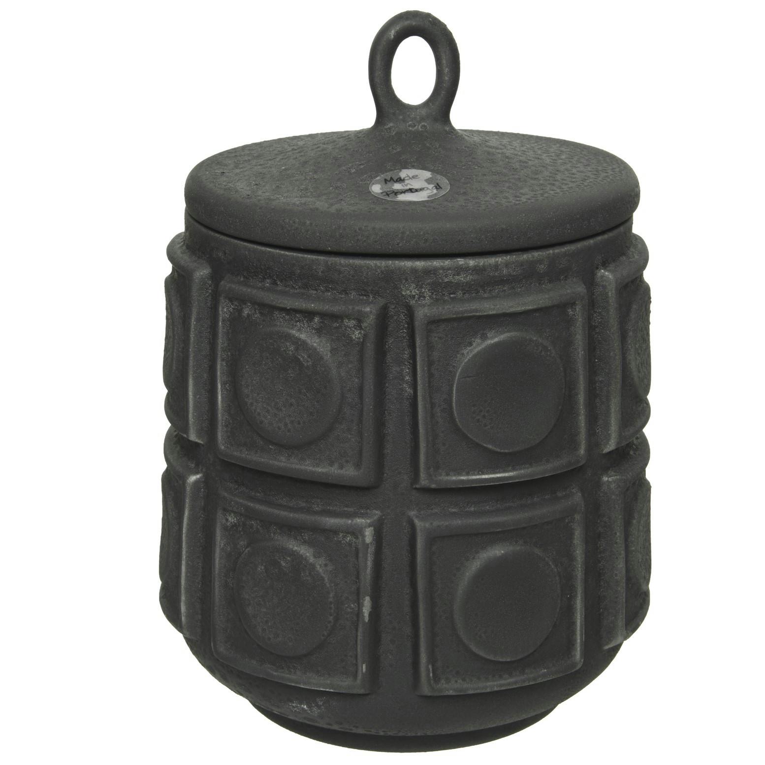 Pot style antique à couvercle 19 cm