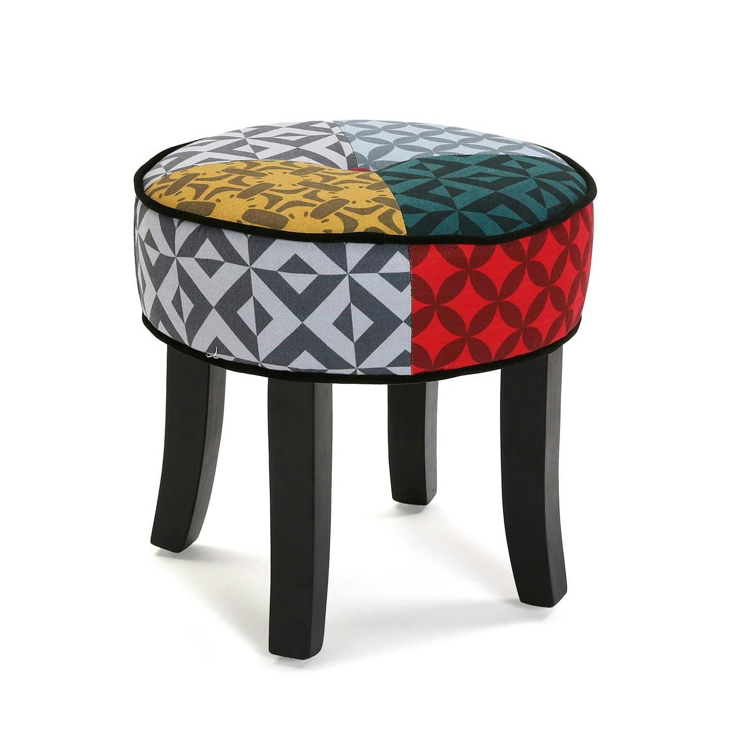 Pouf patchwork HARVEY