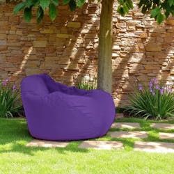 Pouf poire géant extérieur violet ARTA