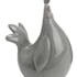 Poule Celeste en dolomite couleur grise H10,5cm