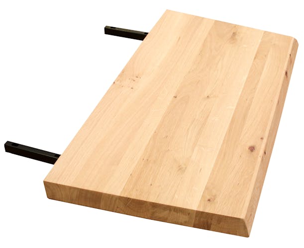 Rallonge pour les tables en chêne blanc 200 cm MESSINE (50 cm)