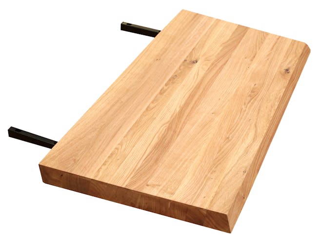Rallonge pour les tables en chêne huilé 200 cm MESSINE (50 cm)