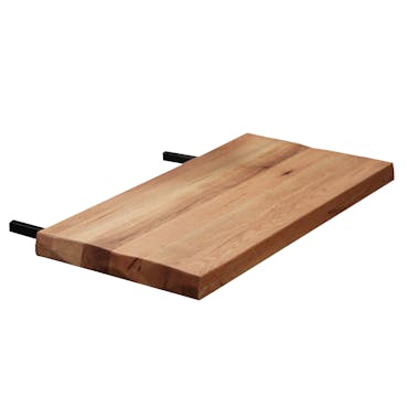  Rallonge pour les tables en chêne huilé bords naturels 200 et 240 cm PALERME (50 cm)