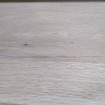  Rallonge pour table rectangulaire en chêne blanc avec poutre centrale 240 cm CORNWALL (50 cm)