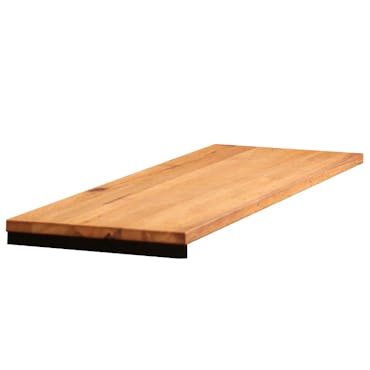  Rallonge pour table ronde et carrée extensible en chêne huilé 130 cm PALERME (40 cm)