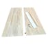 Rallonges pour table extensible en chêne blanc 120-320 cm (lot de 2) COLOGNE