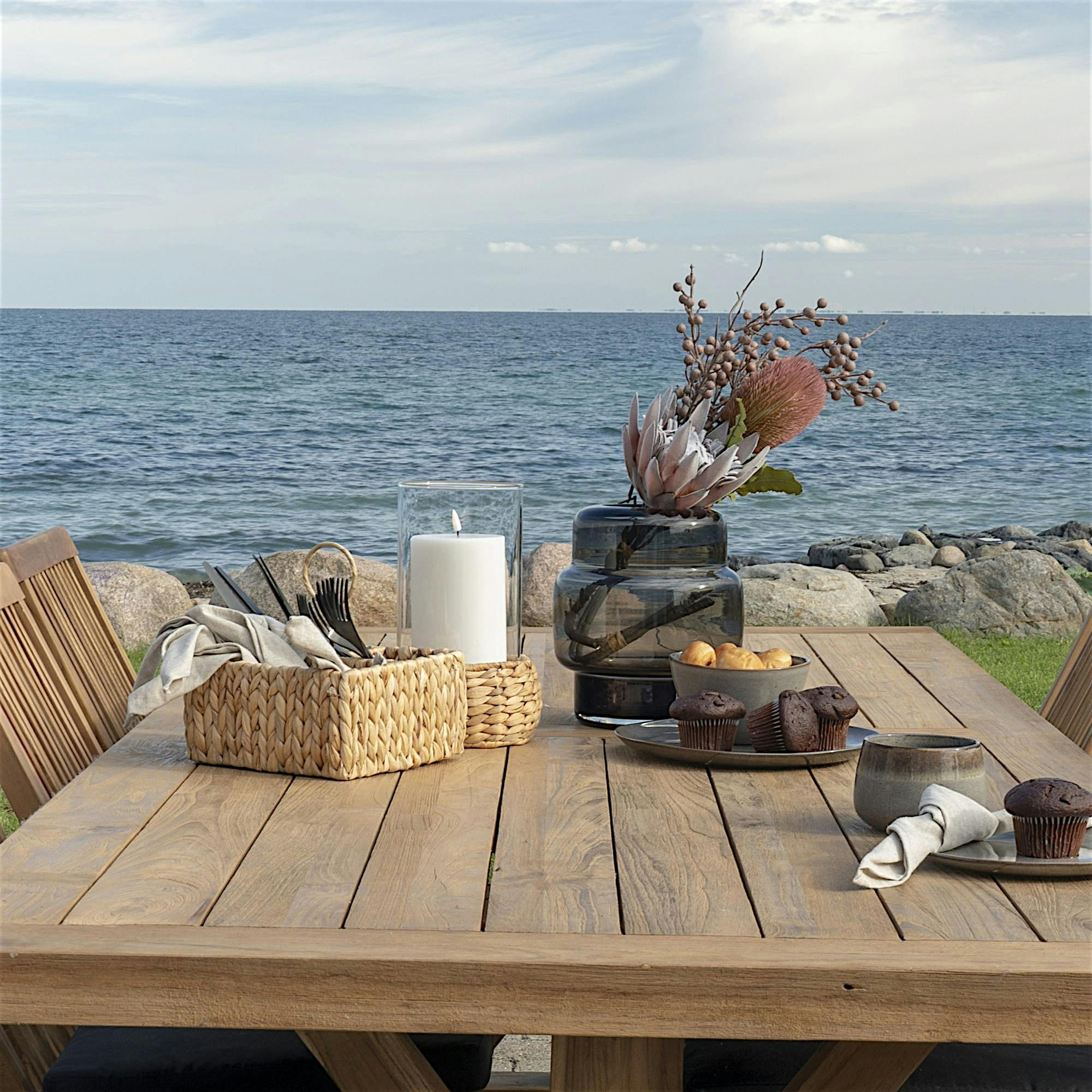 Range-couverts en jacynthe d'eau