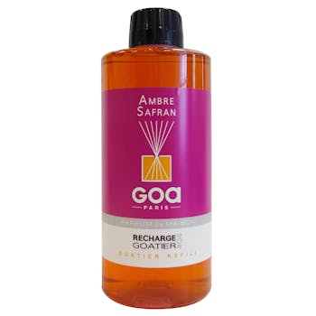 Recharge Ambre Safran 500ml pour diffuseur CLEM GOA