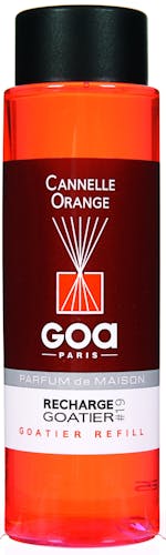 Recharge Cannelle Orange pour diffuseur de parfum CLEM GOA 250ml