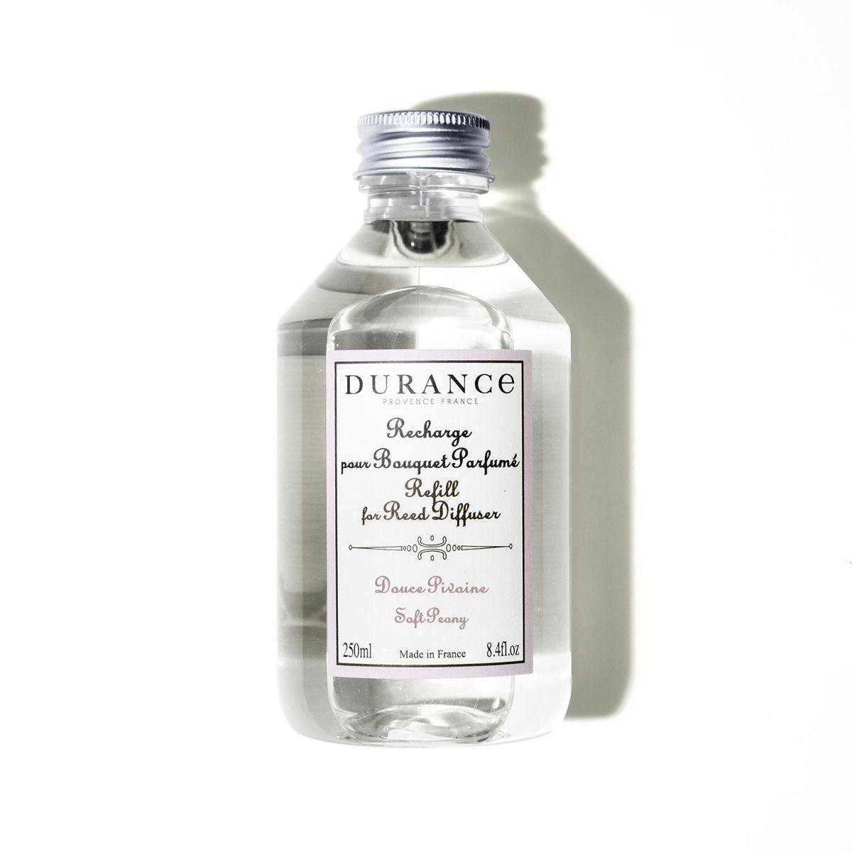 Recharge Douce Pivoine pour bouquet parfumé 250 mL DURANCE