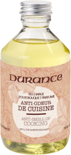 Recharge gamme Utile Anti-odeur de Cuisine pour bouquet parfumé 250ml DURANCE