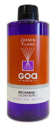Recharge Jasmin Ylang 500ml pour diffuseur CLEM GOA