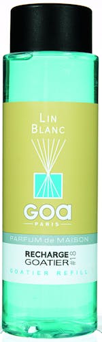 Recharge Lin Blanc pour diffuseur de parfum CLEM GOA 250ml