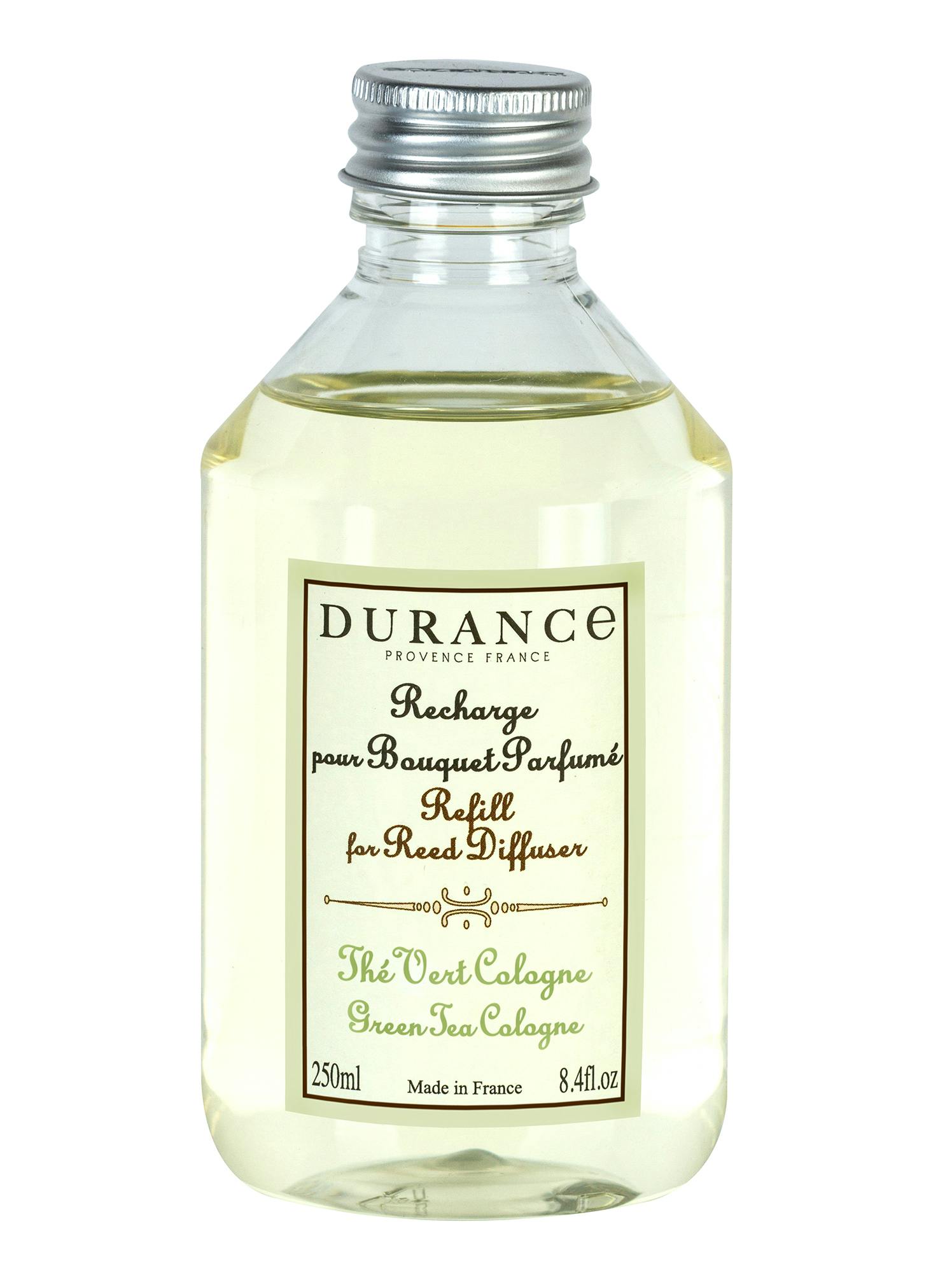Recharge Thé vert Cologne pour bouquet parfumé 250mL DURANCE
