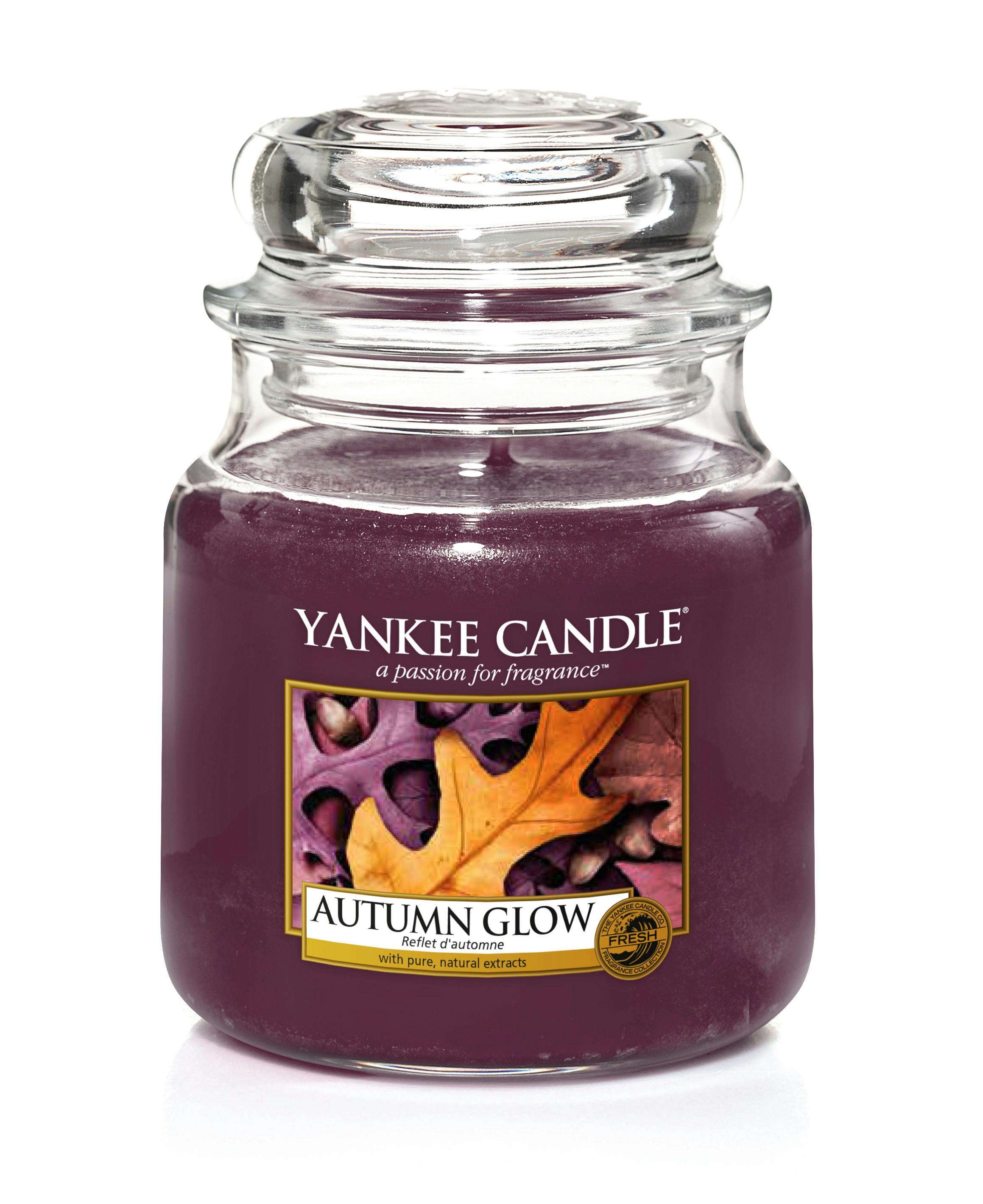 Reflets d'Automne bougie parfumée moyenne jarre YANKEE CANDLE