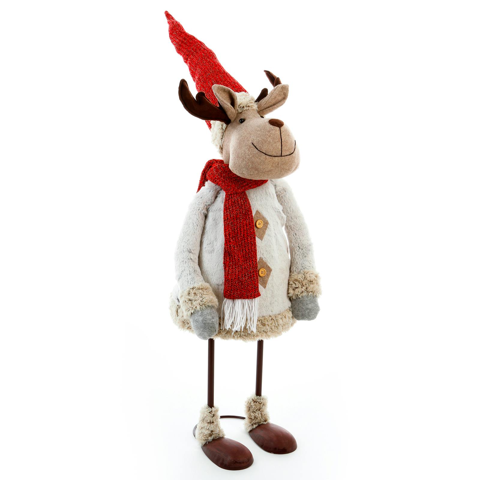Renne de Noël grandes pattes 144 cm