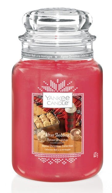 Retour des Pistes bougie parfumée grande jarre YANKEE CANDLE