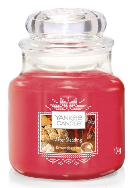 Retour des Pistes bougie parfumée petite jarre YANKEE CANDLE