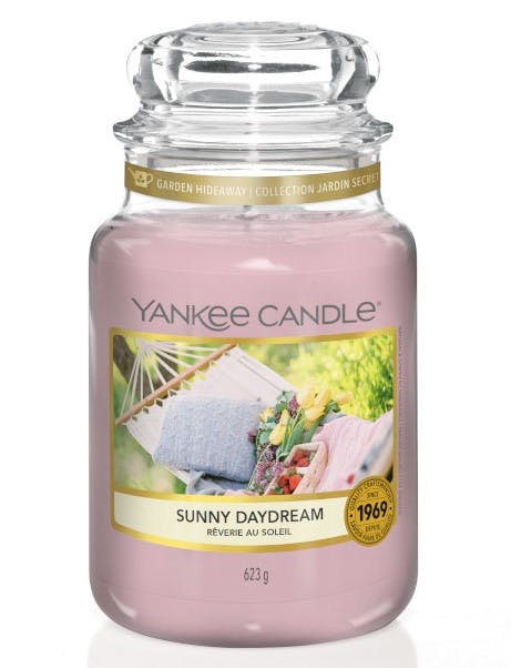 Rêverie au soleil bougie parfumée grande jarre YANKEE CANDLE