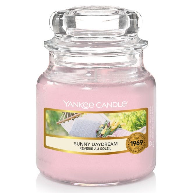 Rêverie au soleil bougie parfumée petite jarre YANKEE CANDLE