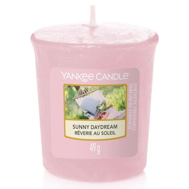 Rêverie au soleil bougie parfumée votive YANKEE CANDLE