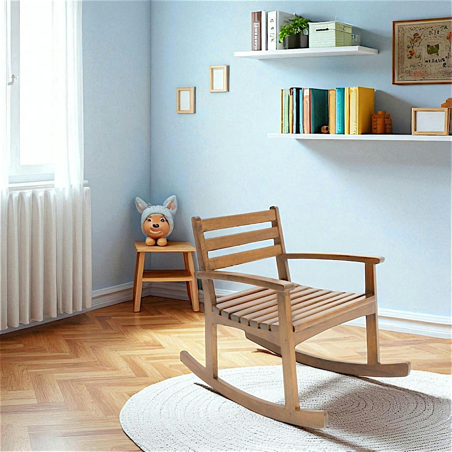 Rocking Chair pour enfant Hévéa 45x67x56cm TRADITION