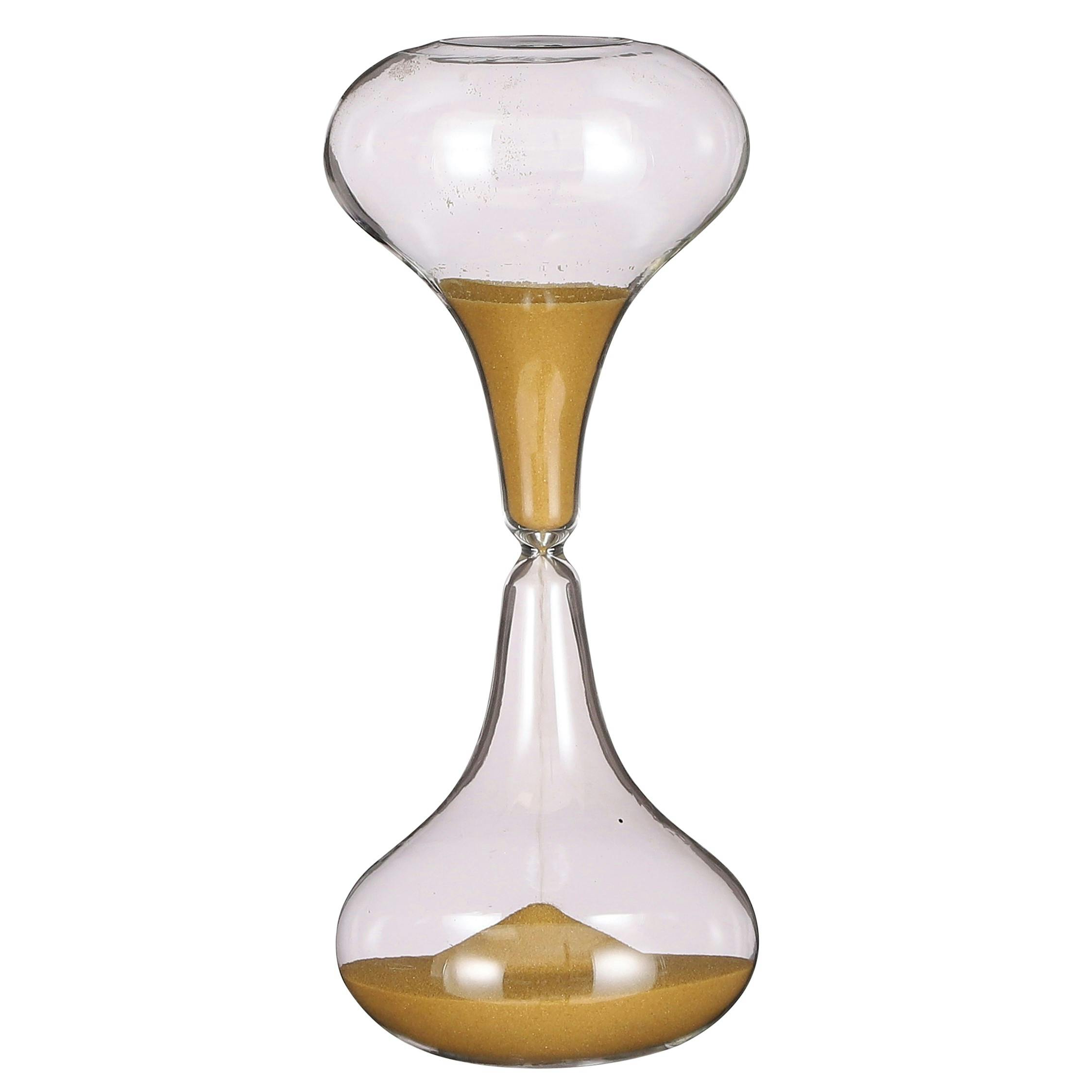 Sablier décoratif doré