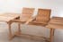 Salon de  jardin en teck Table rectangle 200/300 cm et 8 chaises Lombock pliantes SUMMER
