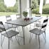Salon de Jardin Table Teck 200x90cm + 6 chaises DETROIT ref. 30020821