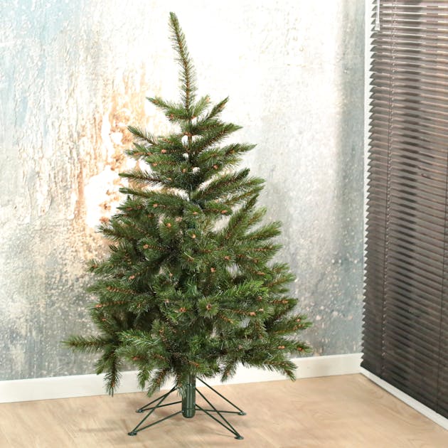 Sapin artificiel vert 120 cm, Décorations de Noël