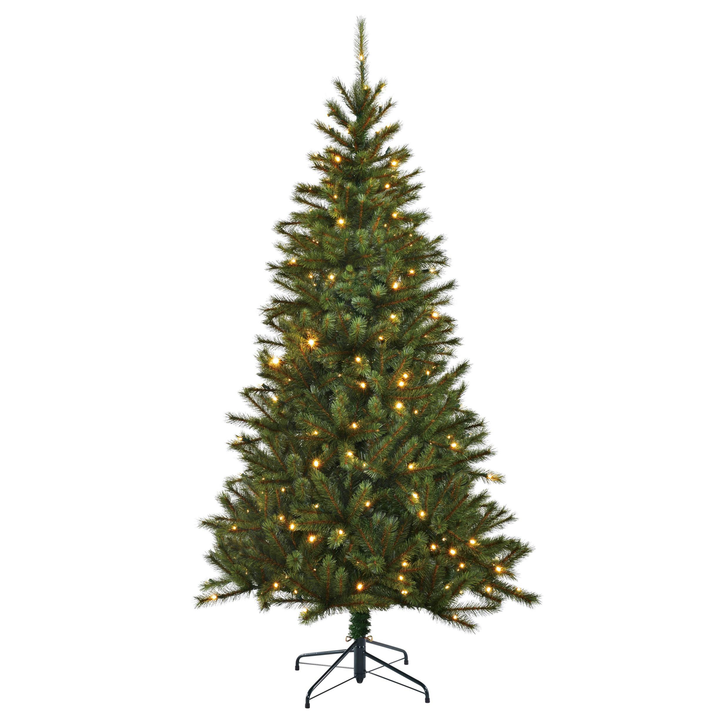 Sapin artificiel vert avec leds 170 cm