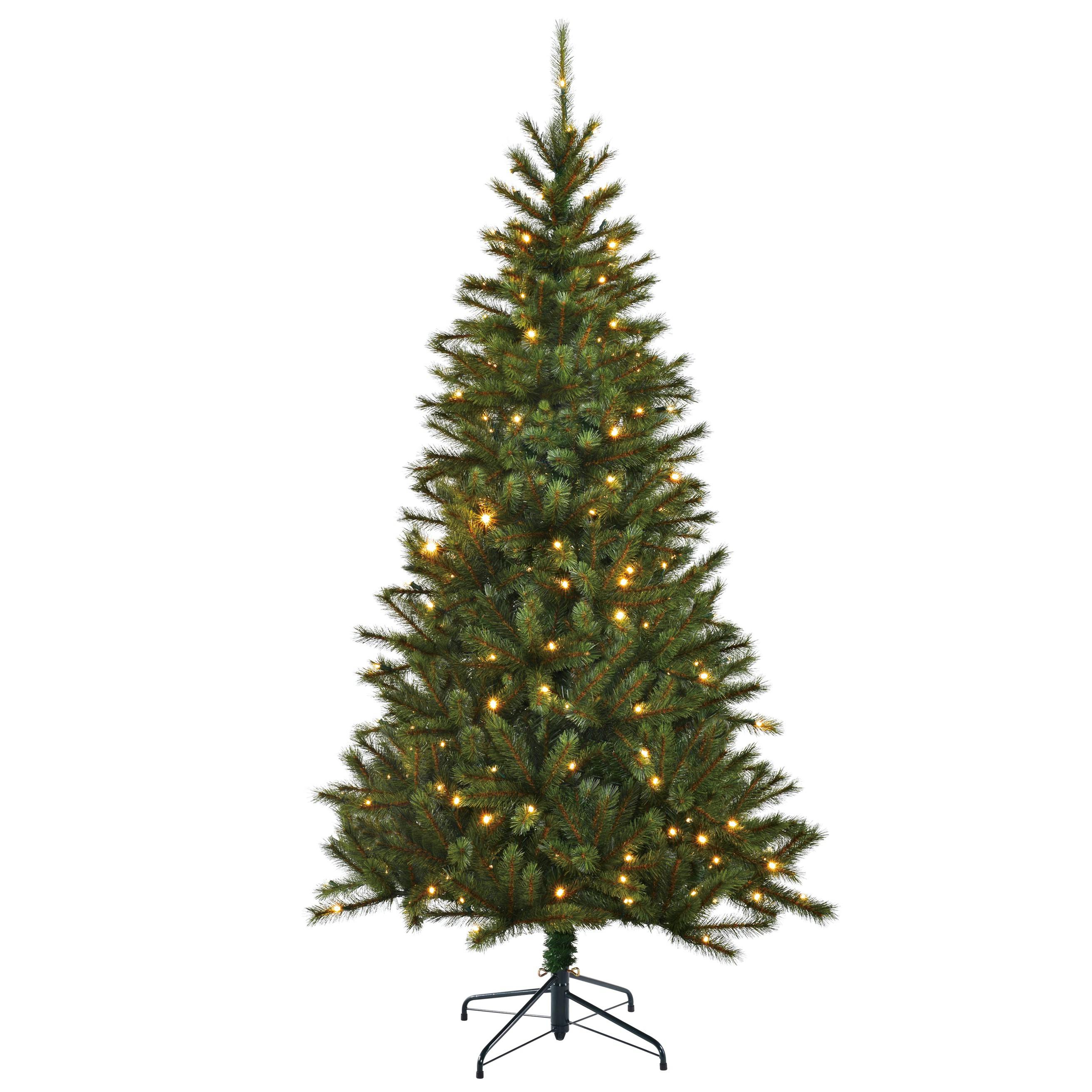 Sapin artificiel vert avec leds 240 cm