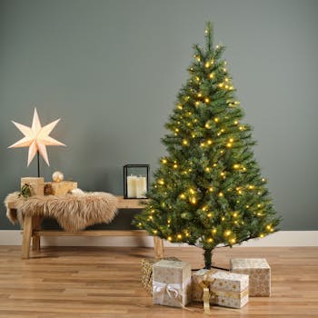 Sapin de Noël illuminé Canada H180 cm