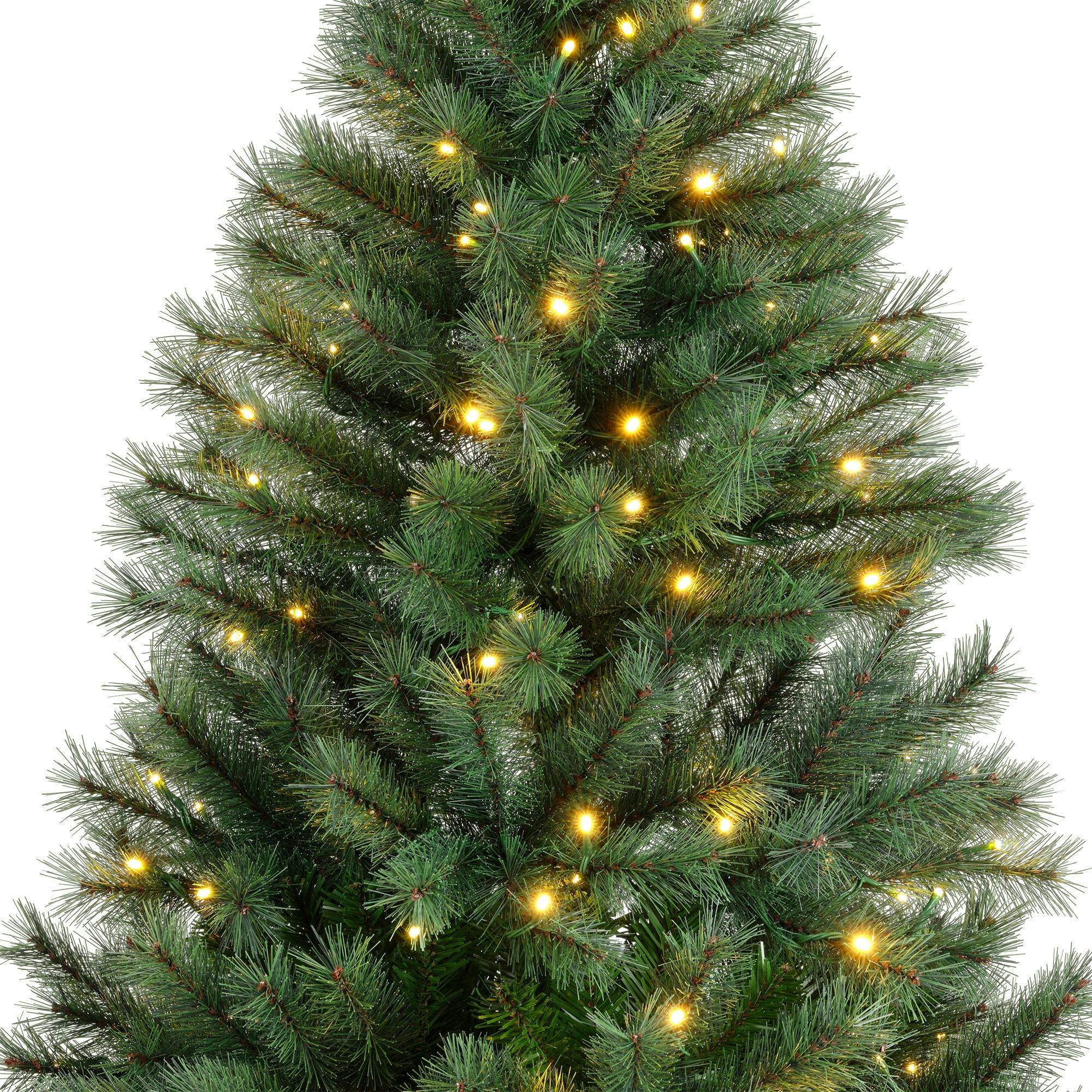 Sapin de Noël illuminé Canada H180 cm | Décorations de Noël | Pier