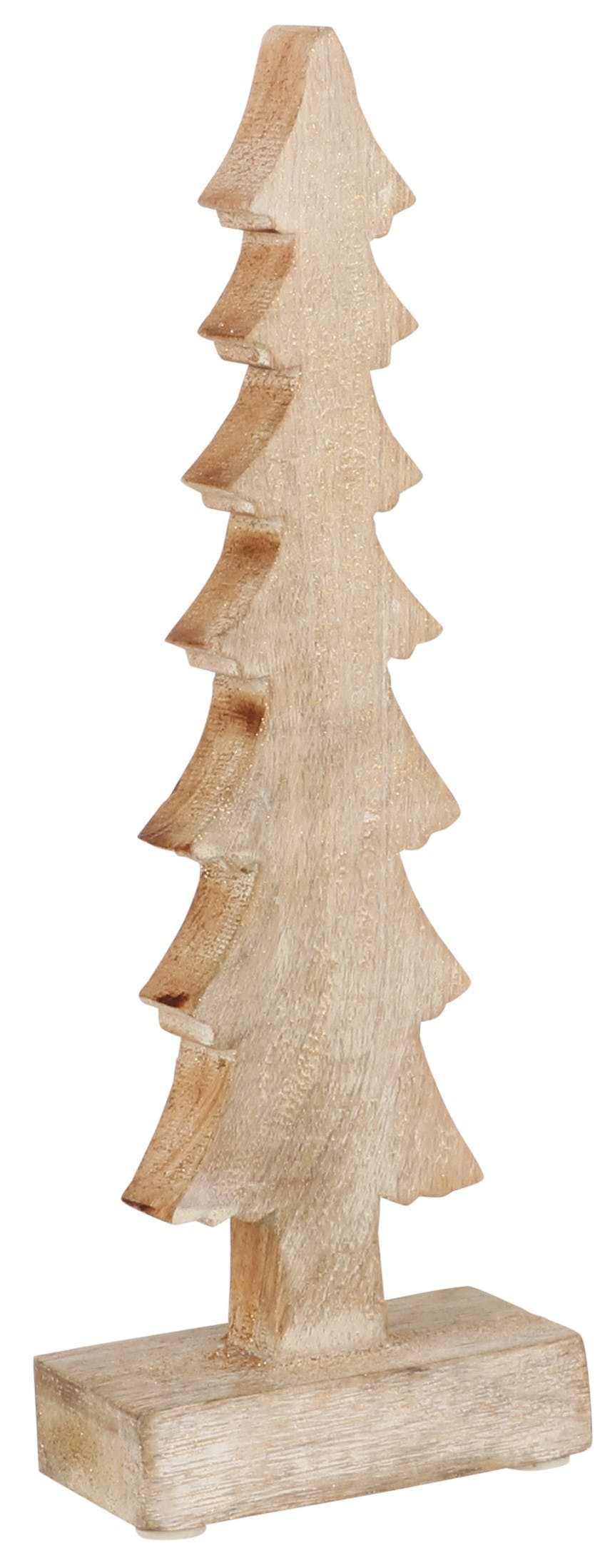 Sapin déco bois H 30 cm