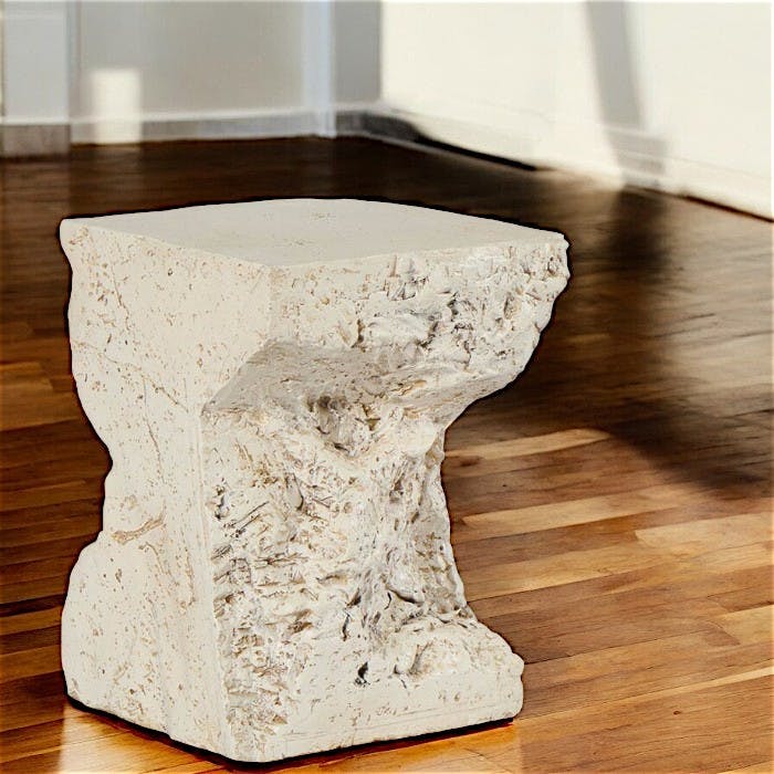 Sellette effet pierre 54 cm TRINITE