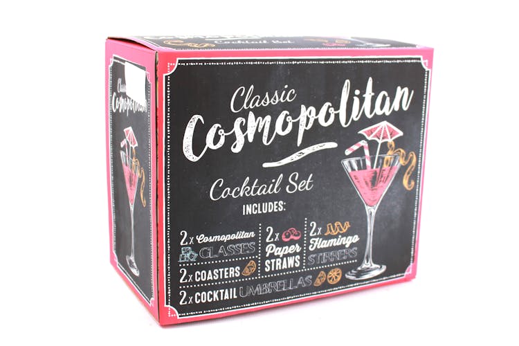 Set à Cocktail Cosmopolitan en coffret
