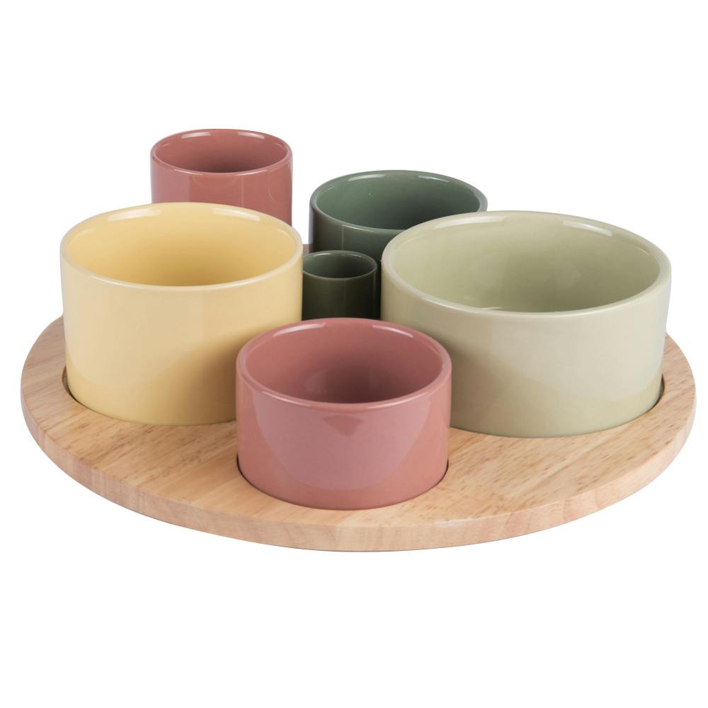 Set apéritif oslo 6 pièces dia:31cm