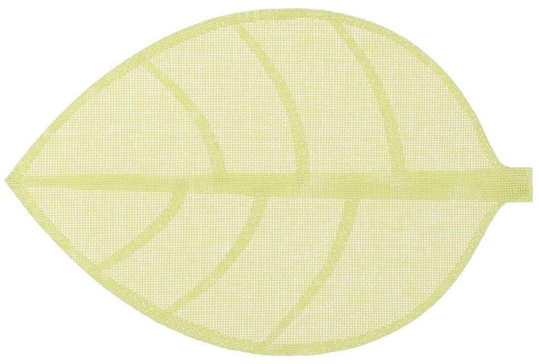 Set de table forme feuille 50 x 33 cm  Vert