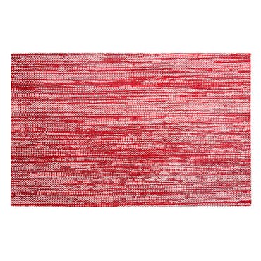  Set de table rectangulaire rouge 30x45cm