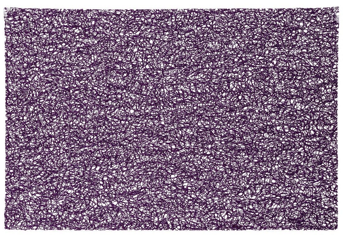 Set de table spaghetti 30 x 45 cm  Violet