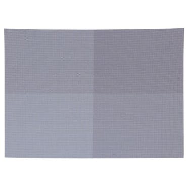  Set de table texaline rectangle 50 x 35 cm à carreaux Bleu et Gris