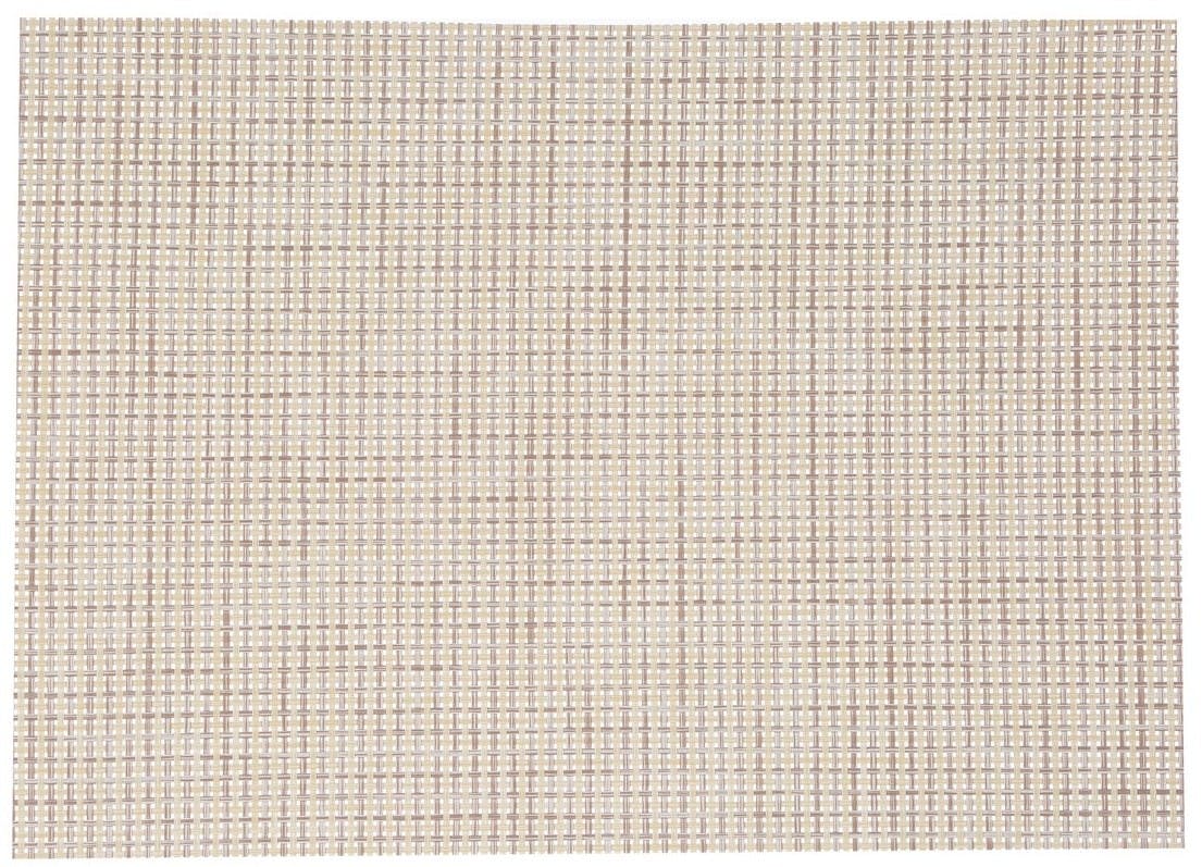Set de table texaline rectangle 50 x 35,5 cm Beige