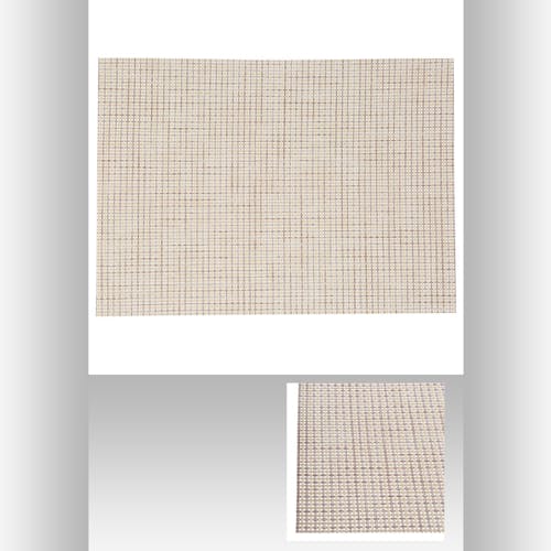 Set de table texaline rectangle 50 x 35,5 cm Beige
