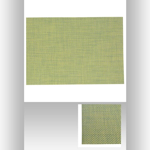 Set de table texaline rectangle 50 x 35,5 cm Vert