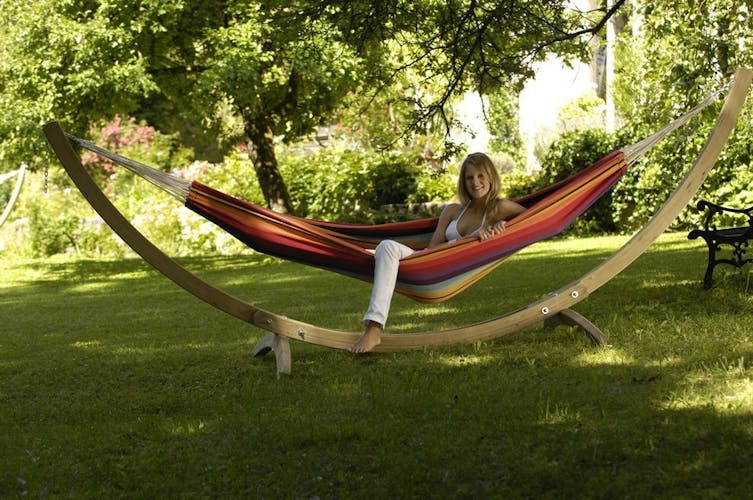 Support de hamac bois OLYMP 395x143x145cm AMAZONAS