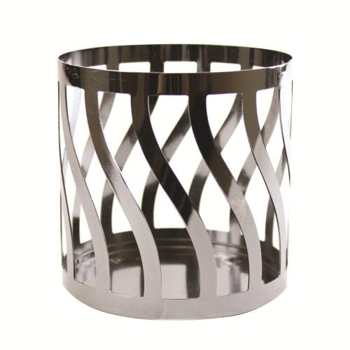 Support pour jarre CURVE GUN METAL YANKEE CANDLE