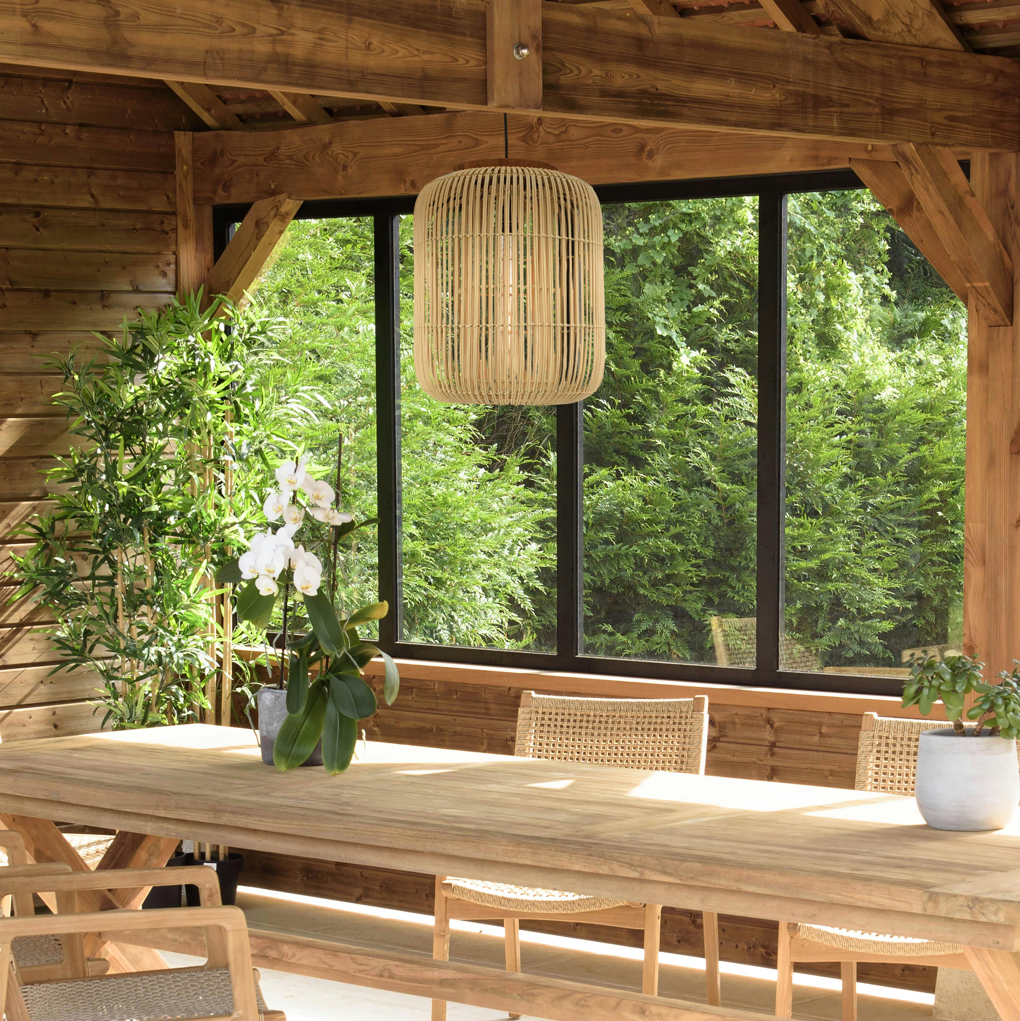 Grande suspension cuivrée et ajourée ø90 cm ralf Couleur doré Pier Import | La Redoute