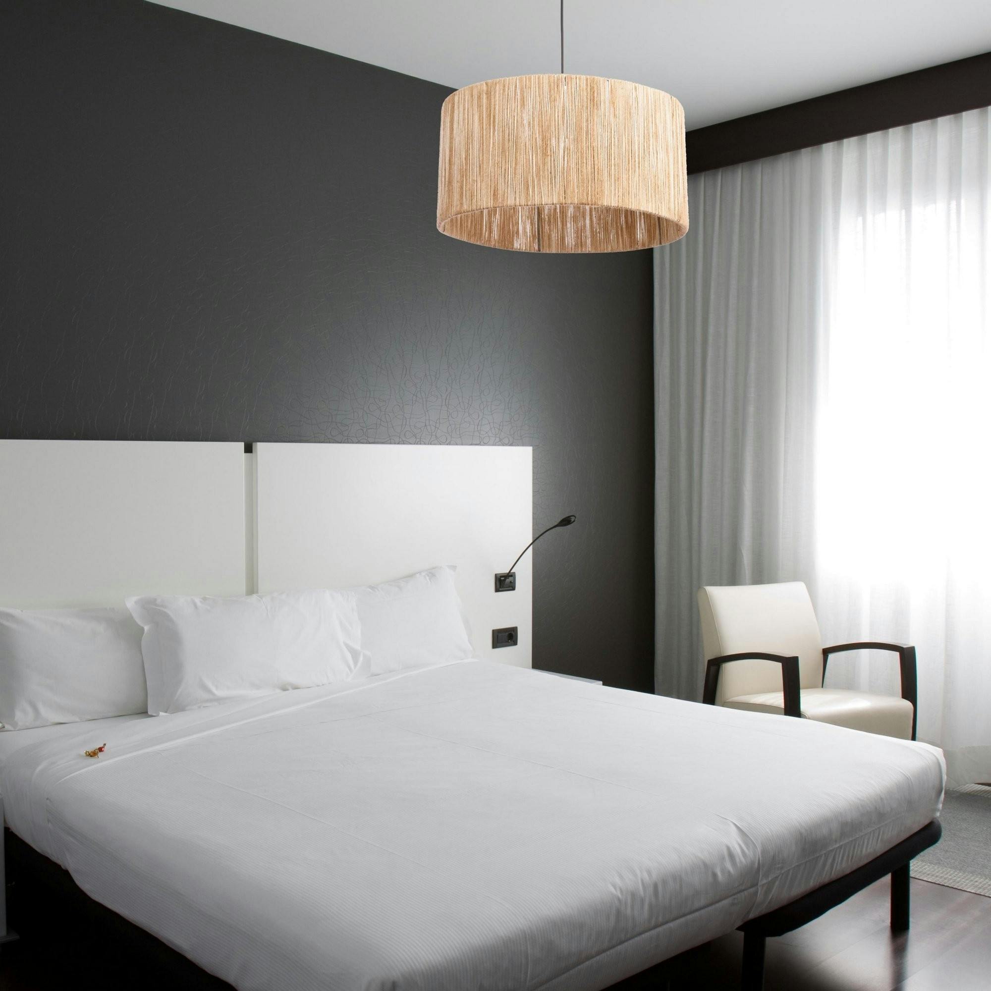 Suspension bohème en jute – abat-jour naturel AROSA