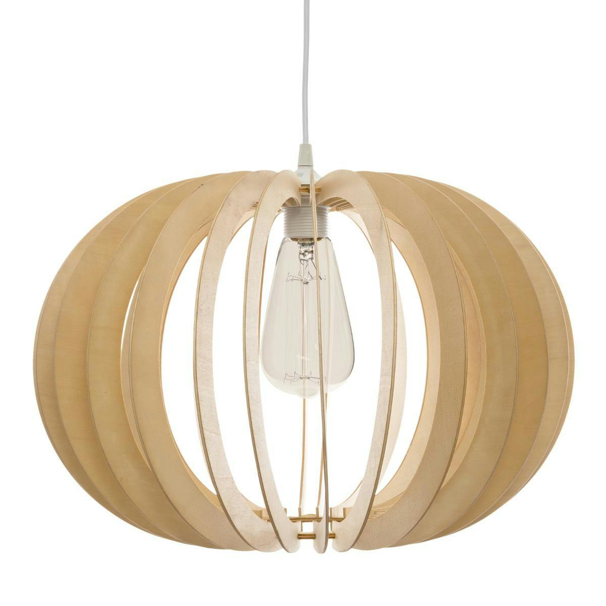 Suspension boule en lame D 44 cm